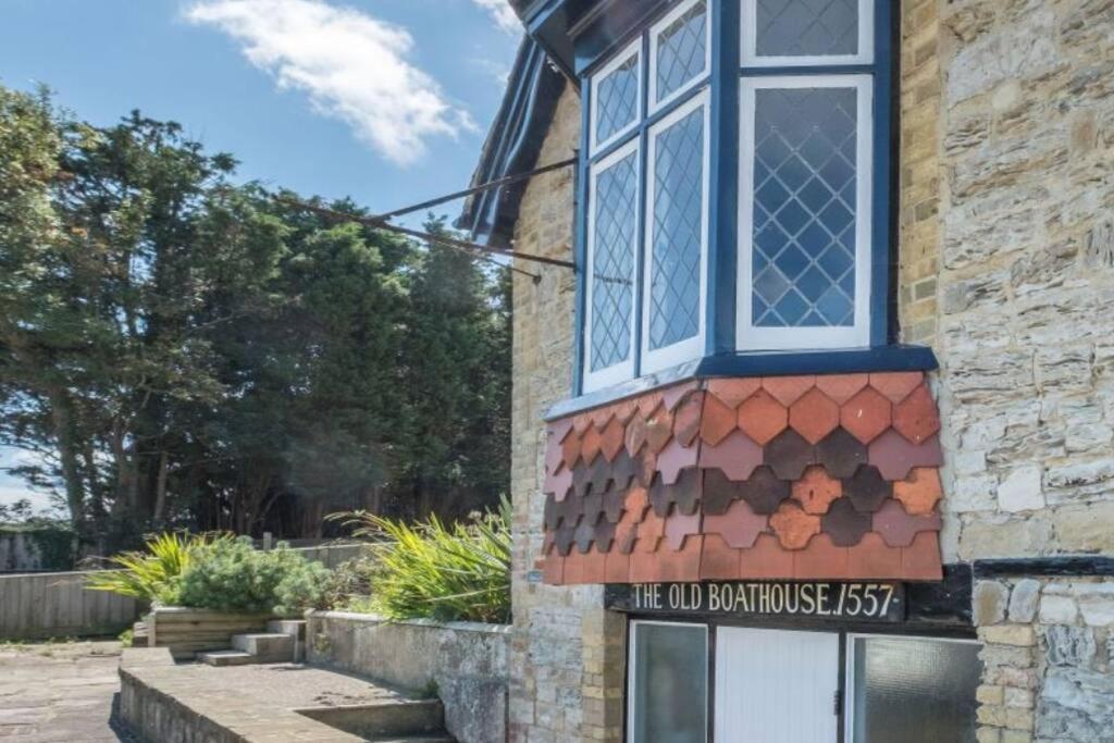 The Old Boat House, Seaview - Seafront Three Bedroom Cottage With Separate Two Bedroom Annexe Exterior foto